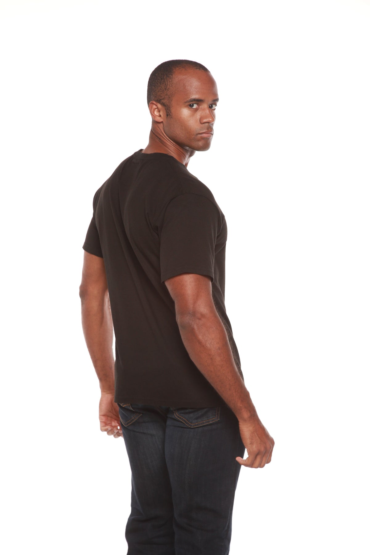 Camiseta de bambú viscosa para hombre – Algodón orgánico, corte clásico