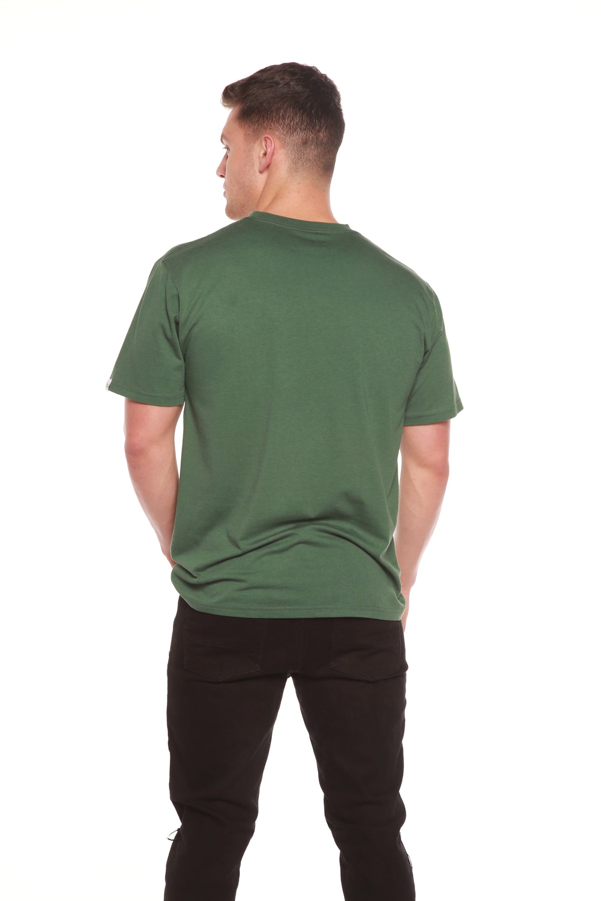Camiseta de bambú viscosa para hombre – Algodón orgánico, corte clásico