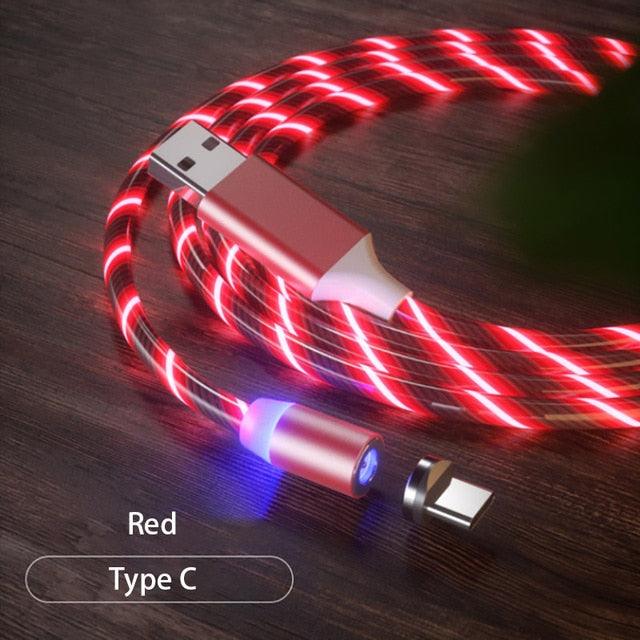 كابل شحن مغناطيسي للهاتف بمنفذ USB، سلك شحن مغناطيسي، شاحن سيارة، كابل بيانات مغناطيسي للهواتف بمنفذ Micro USB، كابل بيانات مضيء، شحن سريع، كابل مغناطيسي 360 درجة، سلك شحن مغناطيسي للهاتف بمنفذ Micro USB.