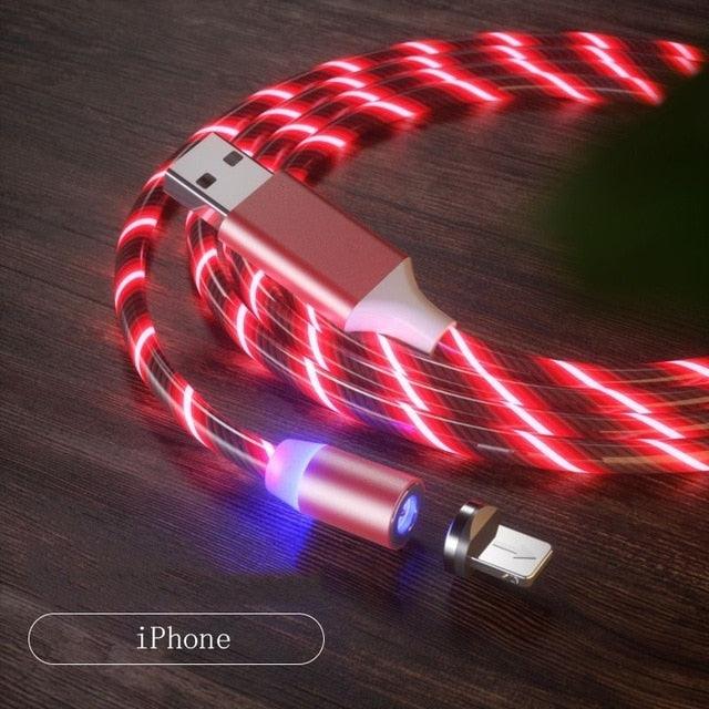 كابل شحن مغناطيسي للهاتف بمنفذ USB، سلك شحن مغناطيسي، شاحن سيارة، كابل بيانات مغناطيسي للهواتف بمنفذ Micro USB، كابل بيانات مضيء، شحن سريع، كابل مغناطيسي 360 درجة، سلك شحن مغناطيسي للهاتف بمنفذ Micro USB.