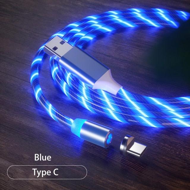 كابل شحن مغناطيسي للهاتف بمنفذ USB، سلك شحن مغناطيسي، شاحن سيارة، كابل بيانات مغناطيسي للهواتف بمنفذ Micro USB، كابل بيانات مضيء، شحن سريع، كابل مغناطيسي 360 درجة، سلك شحن مغناطيسي للهاتف بمنفذ Micro USB.