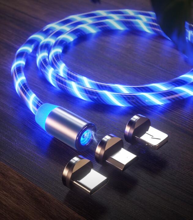 كابل شحن مغناطيسي للهاتف بمنفذ USB، سلك شحن مغناطيسي، شاحن سيارة، كابل بيانات مغناطيسي للهواتف بمنفذ Micro USB، كابل بيانات مضيء، شحن سريع، كابل مغناطيسي 360 درجة، سلك شحن مغناطيسي للهاتف بمنفذ Micro USB.