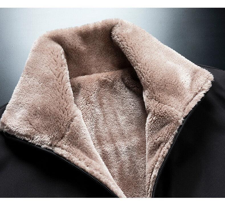 Cálida cómoda para hombre, chaqueta de invierno cortavientos, cálida, gruesa de forro polar, abrigo informal de moda para hombre, diseño único, chaqueta cálida para hombre, chaqueta clásica suave para hombre para senderismo, pesca, viajes, otoño