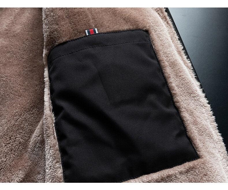 Cálida cómoda para hombre, chaqueta de invierno cortavientos, cálida, gruesa de forro polar, abrigo informal de moda para hombre, diseño único, chaqueta cálida para hombre, chaqueta clásica suave para hombre para senderismo, pesca, viajes, otoño