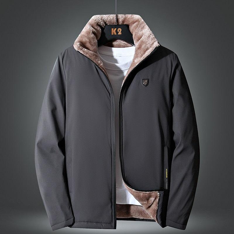 Cálida cómoda para hombre, chaqueta de invierno cortavientos, cálida, gruesa de forro polar, abrigo informal de moda para hombre, diseño único, chaqueta cálida para hombre, chaqueta clásica suave para hombre para senderismo, pesca, viajes, otoño