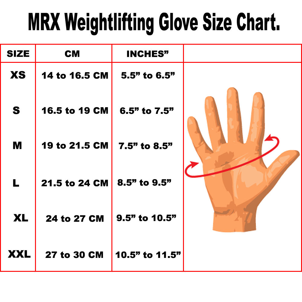 Guantes de levantamiento de pesas MRX para entrenamiento en gimnasio, culturismo y soporte de muñeca